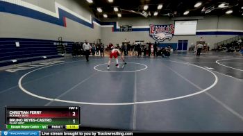 120 lbs Quarterfinal - Bruno Reyes-Castro, Plano West vs Christian Ferry, McKinney Boyd