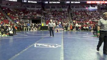3A-144 lbs Champ. Round 2 - Wil Oberbroeckling, Southeast Polk vs Aidan Ehlinger, Linn-Mar