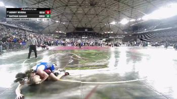 Boys 3A 150 lbs Champ. Round 1 - Nathan Gahan, Sedro-Woolley vs Henry Rivera, O`Dea