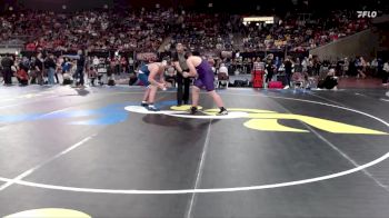 4A 285 lbs Champ. Round 1 - Malachi Egbert, Snake River vs Taylor Dodd, Bonners Ferry