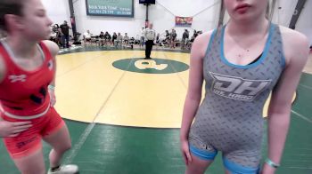 54 kg Rr Rnd 1 - Clare Booe, Wyoming Seminary vs Hailee Francouer, Lebanon Die Hard Wrestling