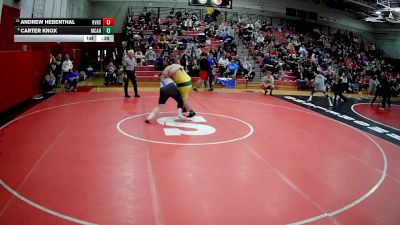285 lbs Cons. Round 4 - Andrew Hebenthal, River Valley Hs vs Carter Knox, Marion Center Area Hs