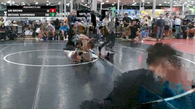 73 lbs Rr Rnd 1 - Ari Brown, Kraken Red - EL vs Michael VanPeenen, The Outsiders Wrestling Club - EL