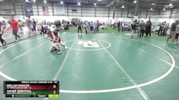 90 lbs 3rd Place Match - Kellan Gavazzi, NC Wrestling Factory vs Xavier Bernthal, New Kent Wrestling Club