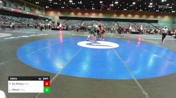 285 lbs Consi Of 16 #2 - Felipe De Matos, San Francisco vs Luke Meyer, Cal Poly