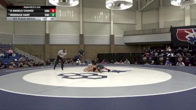 88 lbs 1st Place Match - D Angelo Chavez, Choose Hard Wrestling Academy vs Brennan Hart, Team Donahoe Wrestling Club