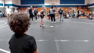 80 lbs Cons. Semi - Thomas Ross, Summerville Take Down vs Pearson Straight, Mighty Warriors Wrestling Aca