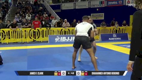 Shahahmed Antonio Bobonis vs James F. Clark 2025 Pan IBJJF Jiu-Jitsu No-Gi Championship