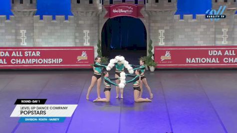 Level Up Dance Company - Popstars [2025 Youth - Variety Day 1] 2025 UCA & UDA All Star National Championship