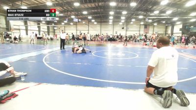 112 lbs Rr Rnd 1 - Ethan Thompson, All American Wrestling Club - MS vs Max Stultz, Indiana Outlaws Gold - MS