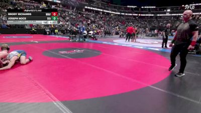175-2A Quarterfinal - Brody Richards, Wray vs Joseph Noce, Dayspring Christian Academy