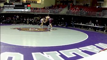 285 lbs Round 2 (4 Team) - Cole Salpas, Grand Island vs Myles Arenas, Norfolk