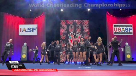 Unity Allstars - Black (England) [2025 L7 International Open Coed Non Tumbling Finals] 2025 The Cheerleading Worlds