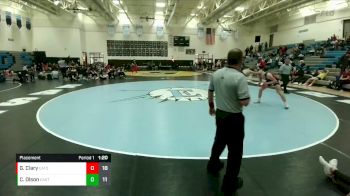 182 lbs Placement - Colby Olson, Cheyenne East vs Gunnar Clary, Eaton