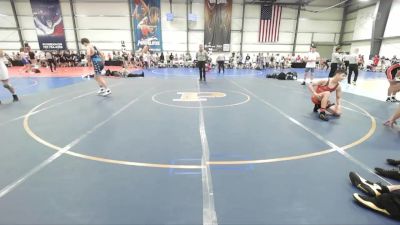 138 lbs Rr Rnd 1 - Michael Banuelos, SoCo Wrestling vs Trent Croll, Grit Mat Club Red