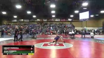 111 lbs Cons. Round 4 - Emma Roberts, Douglas County vs Ashley Marshall, Yuma