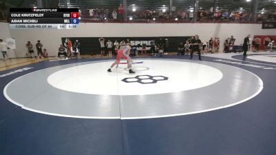 65 kg Cons. Sub-rd Of 64 - Cole Krutzfeldt, Regional Training Center South vs Aidan Micheli, Millersville