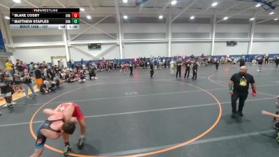 157 lbs Semifinal - Matthew Staples, Unattached vs Blake Cosby, Unattached