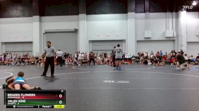 72 lbs Finals (2 Team) - Valen King, Bandits vs Braden Flowers, Grindhouse