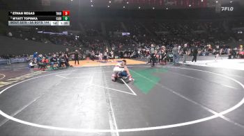 5A Boys 144 lbs 3rd Place Match - Wyatt Topinka, Caldera Boys vs Ethan Regas, Thurston Boys