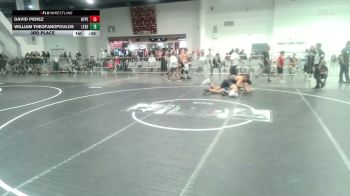 190 lbs 3rd Place - David Perez, Hyperbolic WC vs William Theofanopoulos, Legends Of Gold LV