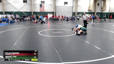 175 lbs Round 3 (16 Team) - Brodie Lane, Gretna vs Dylan Peisiger, Kearney JV