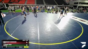 132 lbs Cons. Semi - Brigham Cookson, Utah vs Corbin Roe, Oregon