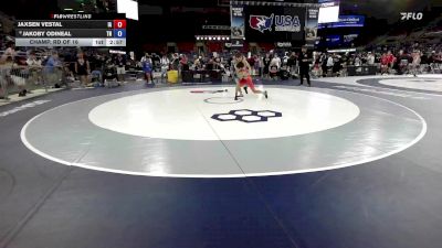 100 lbs Champ. Rd Of 16 - Jaxsen Vestal, IA vs Jakoby Odineal, TN