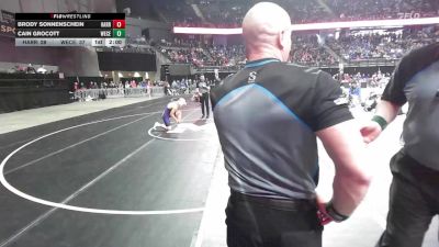 Champ. Round 1 - Tayge Privett, Harrisburg vs Bennett Lukken, Dakota Valley