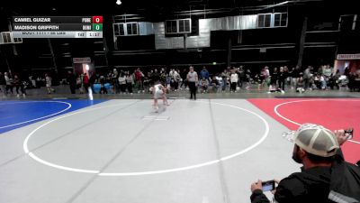 88 lbs Rr Rnd 1 - Camiel Guizar, Powerline WC vs Madison Griffith, Dominate WC