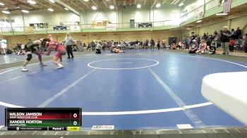 150 lbs Semifinal - Wilson Jamison, Wave Wrestling Club vs Xander Norton, Unaffiliated