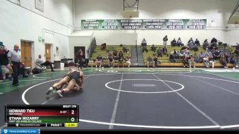 141 lbs 5th Place Match - Howard Tieu, Rio Hondo vs Ethan Irizarry, East Los Angeles College