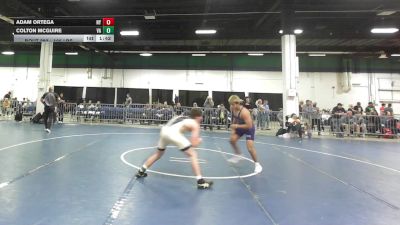 165 lbs Consi Of 32 #1 - Adam Ortega, NY vs Colton Mcguire, VA