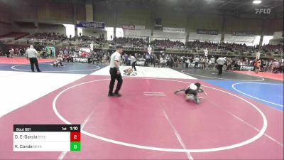 53 lbs Quarterfinal - Darryn Esquilin-Garcia, Steel City Reloaded WC vs Kash Conde, Bearcave WC