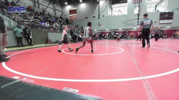 83 lbs Final - KIng Tugler, Tulsa North Mabee Stampede vs Kayson Dougherty, Sperry Wrestling Club