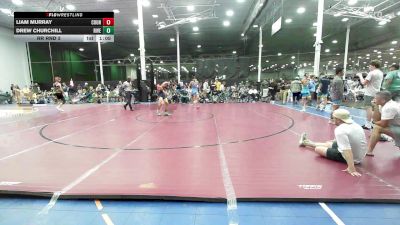 134 lbs Rr Rnd 3 - Liam Murray, Council Rock South - HSAm vs Drew Churchill, River Valley Rebels - HSAm