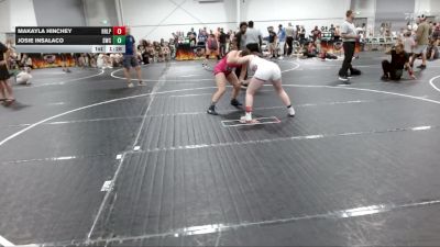 138 lbs Placement (4 Team) - Josie Insalaco, Storm Wrestling Center vs Makayla Hinchey, R&R Ladies Purple