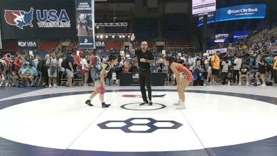 140 lbs Champ. Rd Of 128 - Alexis Lazar, Michigan vs Cara Leng, Ohio
