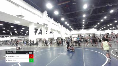 70 lbs Consi Of 8 #2 - Ezra Sanchez, Total Kaos vs Ryatt Danz, Sierra Sabers