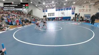 130 lbs Champ. Round 2 - Aubree Fahrmeyer, Torrington vs Noella Chafee, Upton