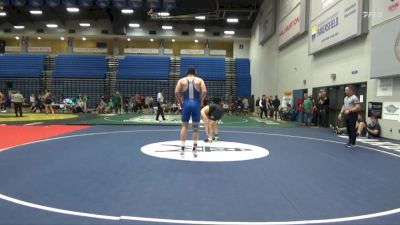 197 lbs Cons. Round 4 - Owen Heiser, Air Force vs Micaiah Montalbin, Cal Poly Humboldt