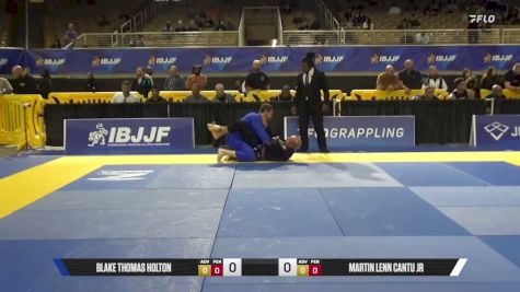 Martin Lenn Cantu Jr vs Blake Thomas Holton 2026 Pan Jiu Jitsu IBJJF Championship