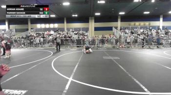 123 lbs Round Of 64 - Adrian Adame, The Empire vs Parker Savage, Fossil Ridge HS