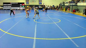 184 lbs Round 3 (6 Team) - David Sample, Cowley College vs Jacob Range, Iowa Lakes Community College