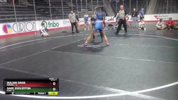 W 138 lbs Round 2 (4 Team) - Aulani Davis, Indiana vs Sage Eggleston, Utah