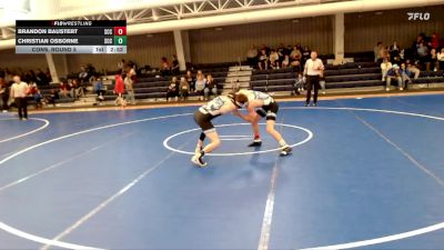 125 lbs Cons. Round 5 - Christian Osborne, Southeast Community College vs Brandon Baustert, Southeast Community College