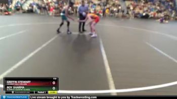 113 lbs Champ. Round 2 - Roy Sharma, Glenelg Country School vs Griffin Stewart, Calvert Hall College