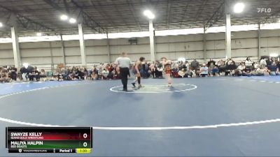 105 lbs Semifinal - Swayze Kelly, Idaho Gold Wrestling vs Maliya Halpin, BSD Beasts