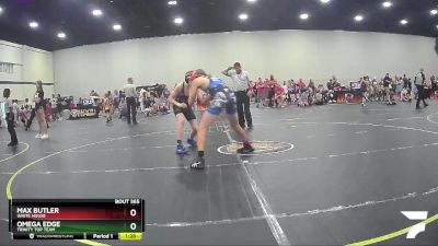 120 lbs Cons. Round 5 - Omega Edge, Trinity Top Team vs Max Butler, White House