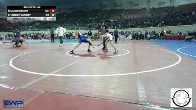 88 lbs Quarterfinal - Jagger Bryant, Tuttle vs Charlie Flanery, Stillwater Wrestling